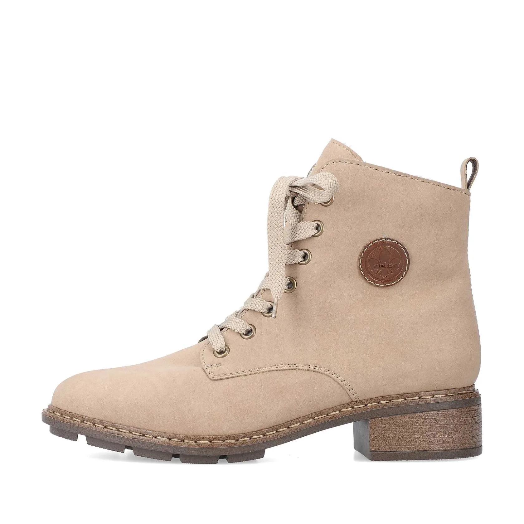 Rieker Ankle Boots & Boots-Women'S Corded Boots Sand Beige