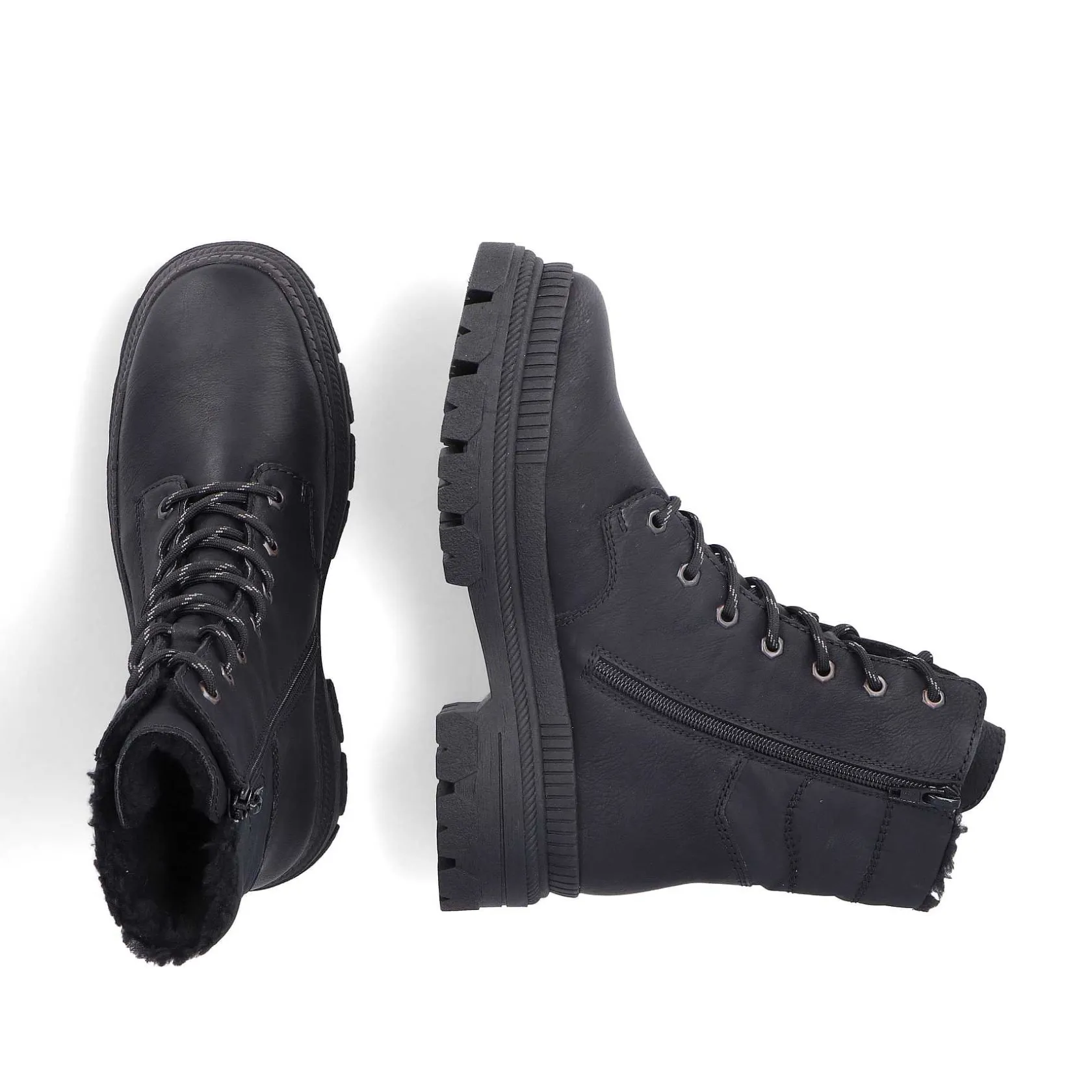 Rieker Ankle Boots & Boots-Women'S Corded Boots Night Black