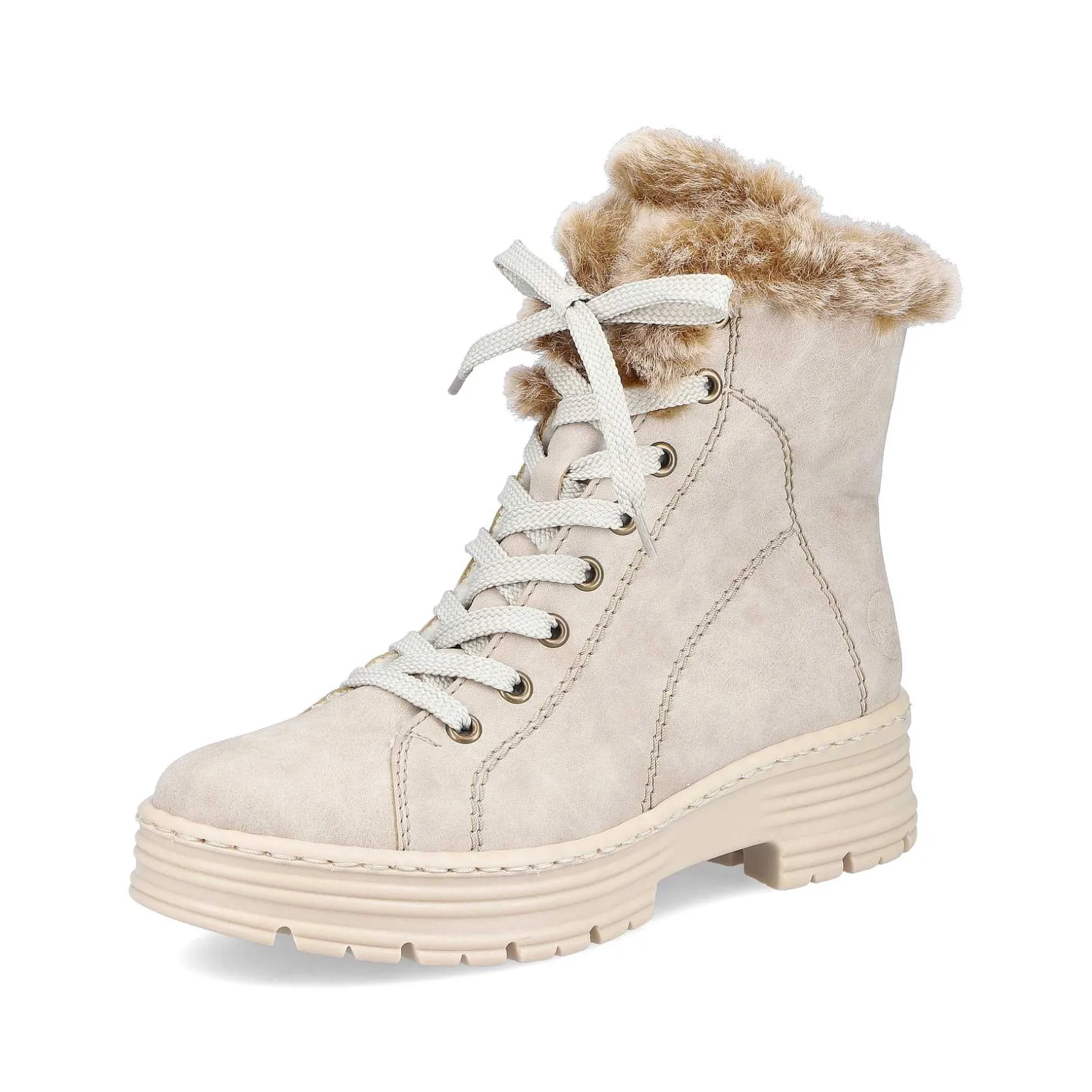 Rieker Ankle Boots & Boots-Women'S Corded Boots Light Beige
