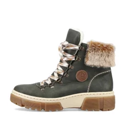 Rieker Ankle Boots & Boots-Women'S Corded Boots Olive Green