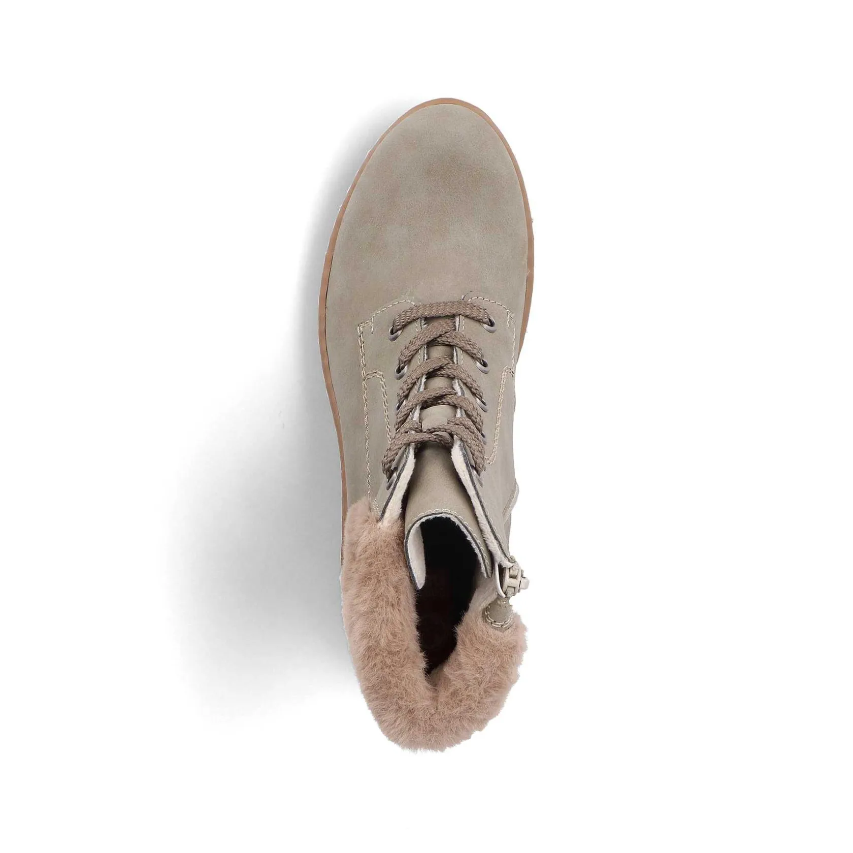 Rieker Ankle Boots & Boots-Women'S Corded Boots Khaki-Brown