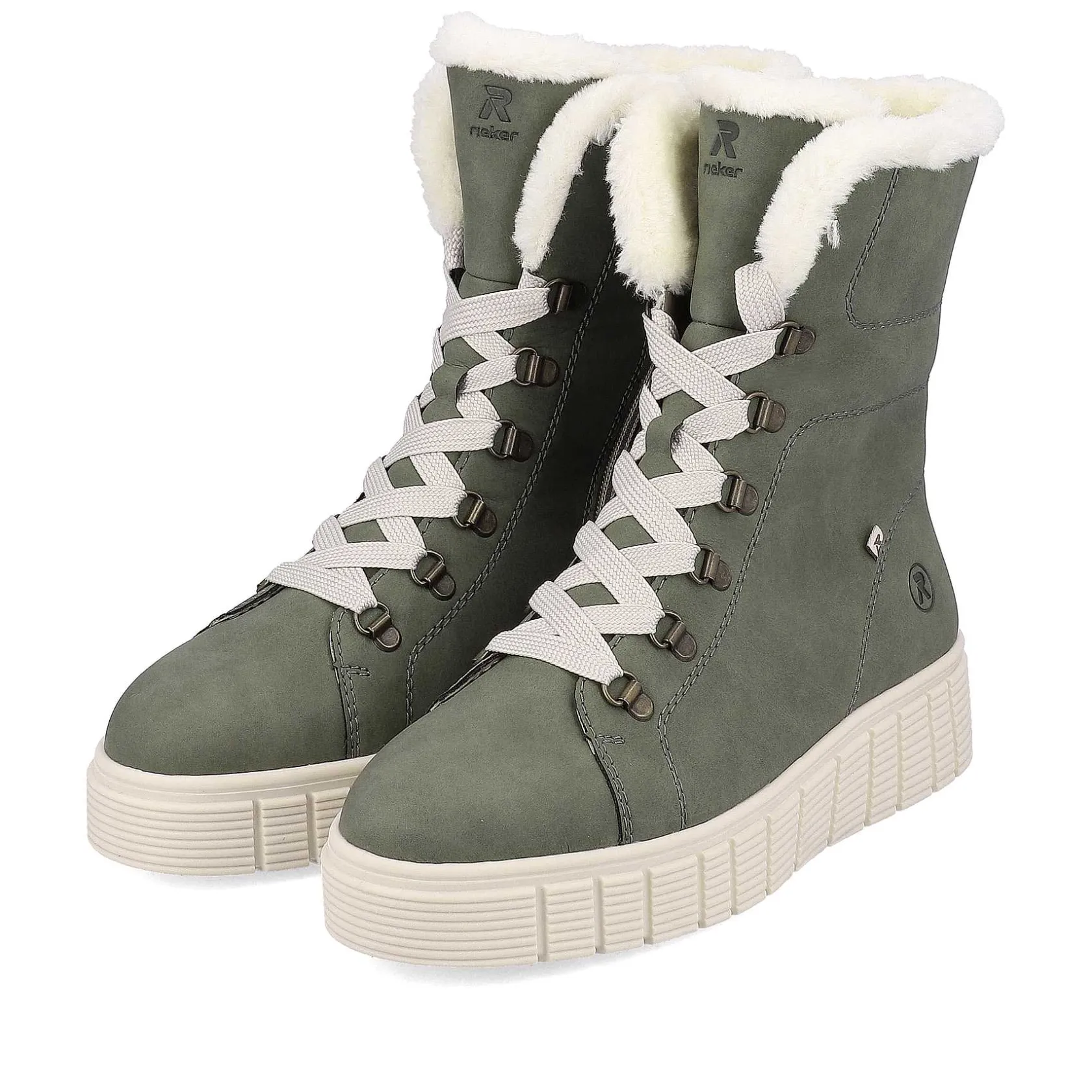 Rieker Ankle Boots & Boots-Women'S Corded Boots Khaki Snow