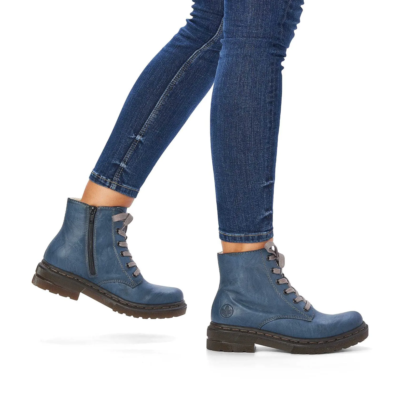 Rieker Ankle Boots & Boots-Women'S Corded Boots Sky Blue