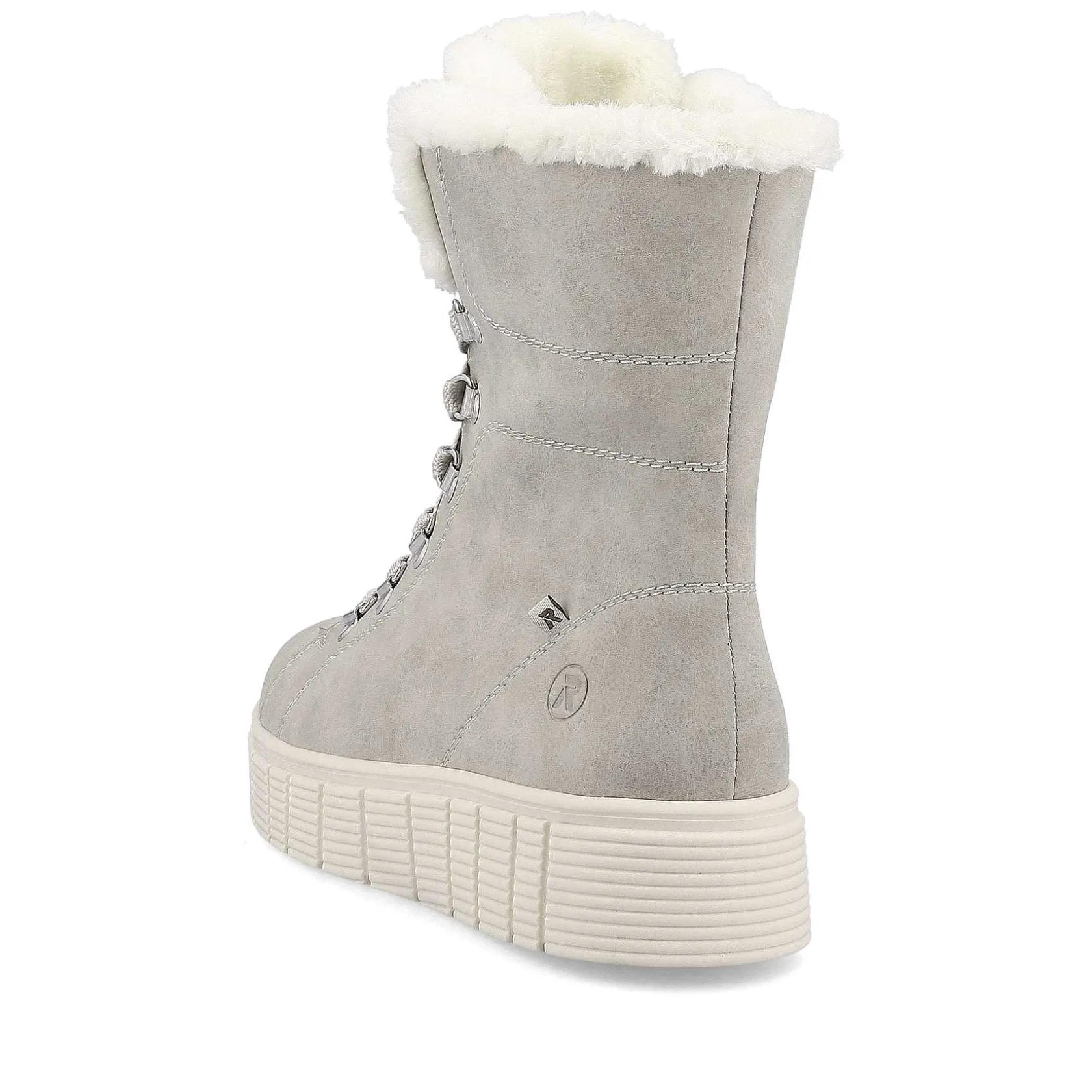 Rieker Ankle Boots & Boots-Women'S Corded Boots Platinum Grey