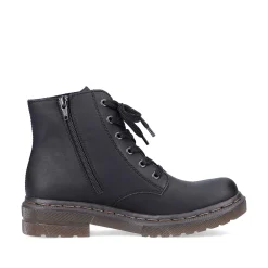 Rieker Ankle Boots & Boots-Women'S Corded Boots Deep Black