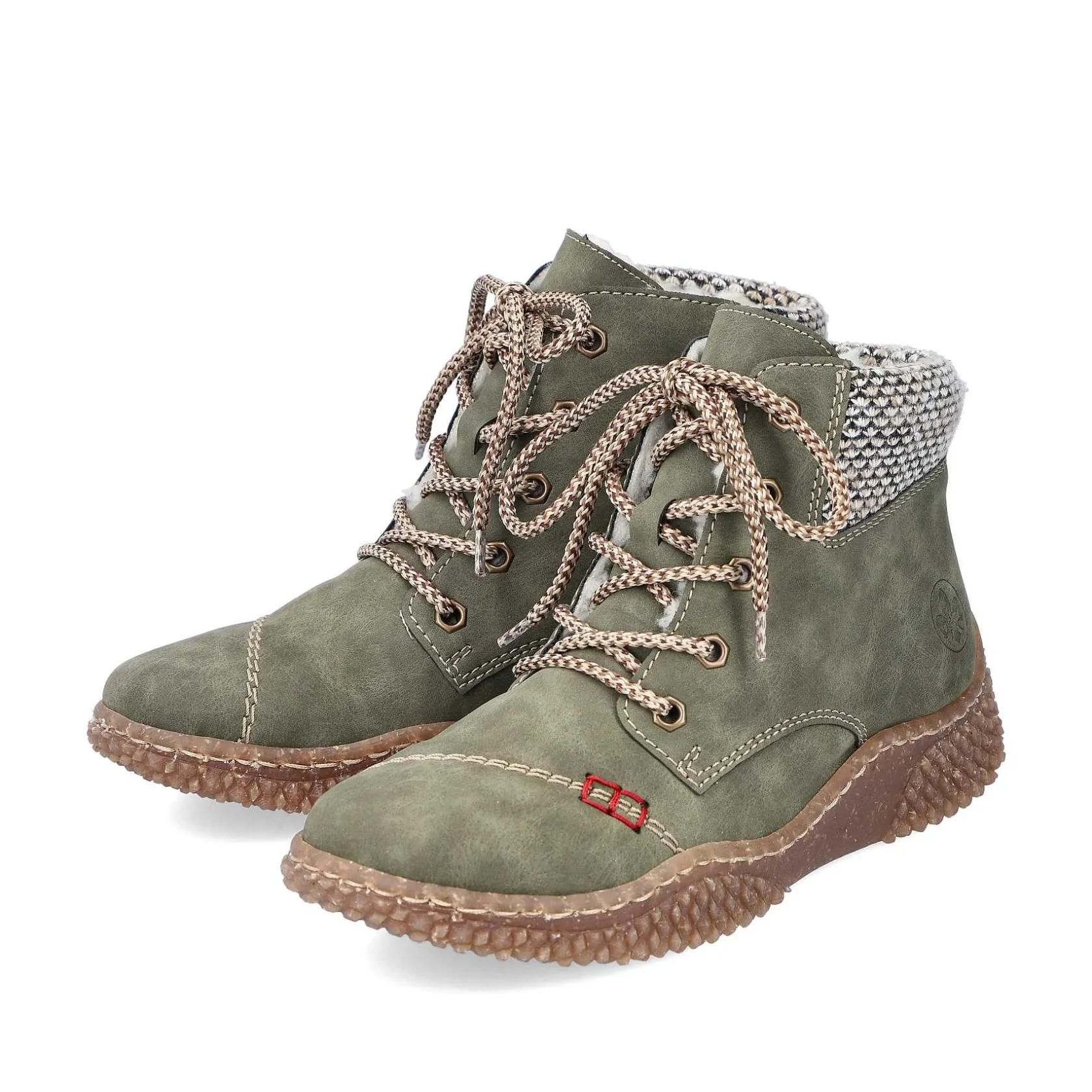 Rieker Ankle Boots & Boots-Women'S Corded Boots Leaf Green