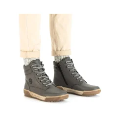 Rieker Ankle Boots & Boots-Women'S Corded Boots Moon Grey