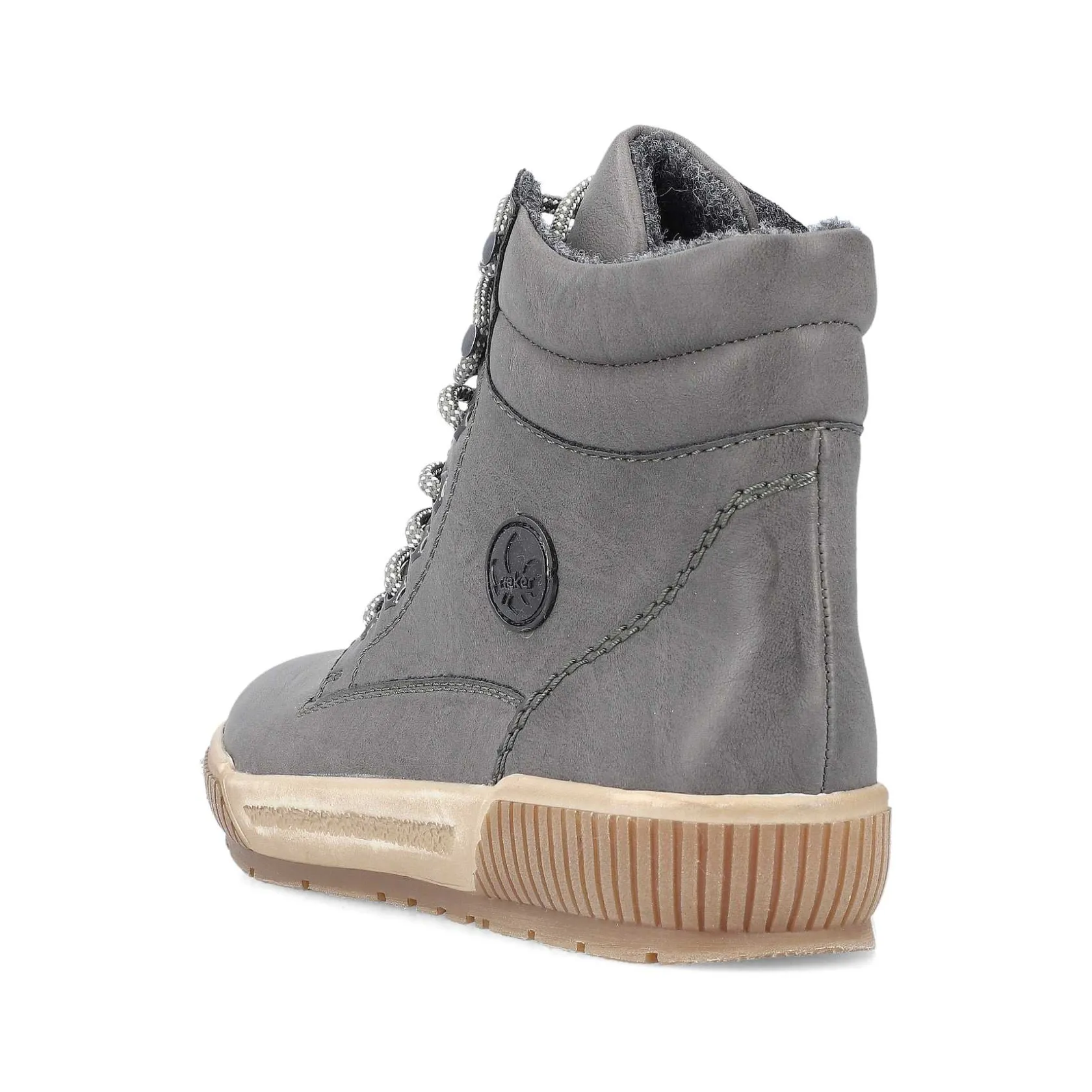Rieker Ankle Boots & Boots-Women'S Corded Boots Moon Grey