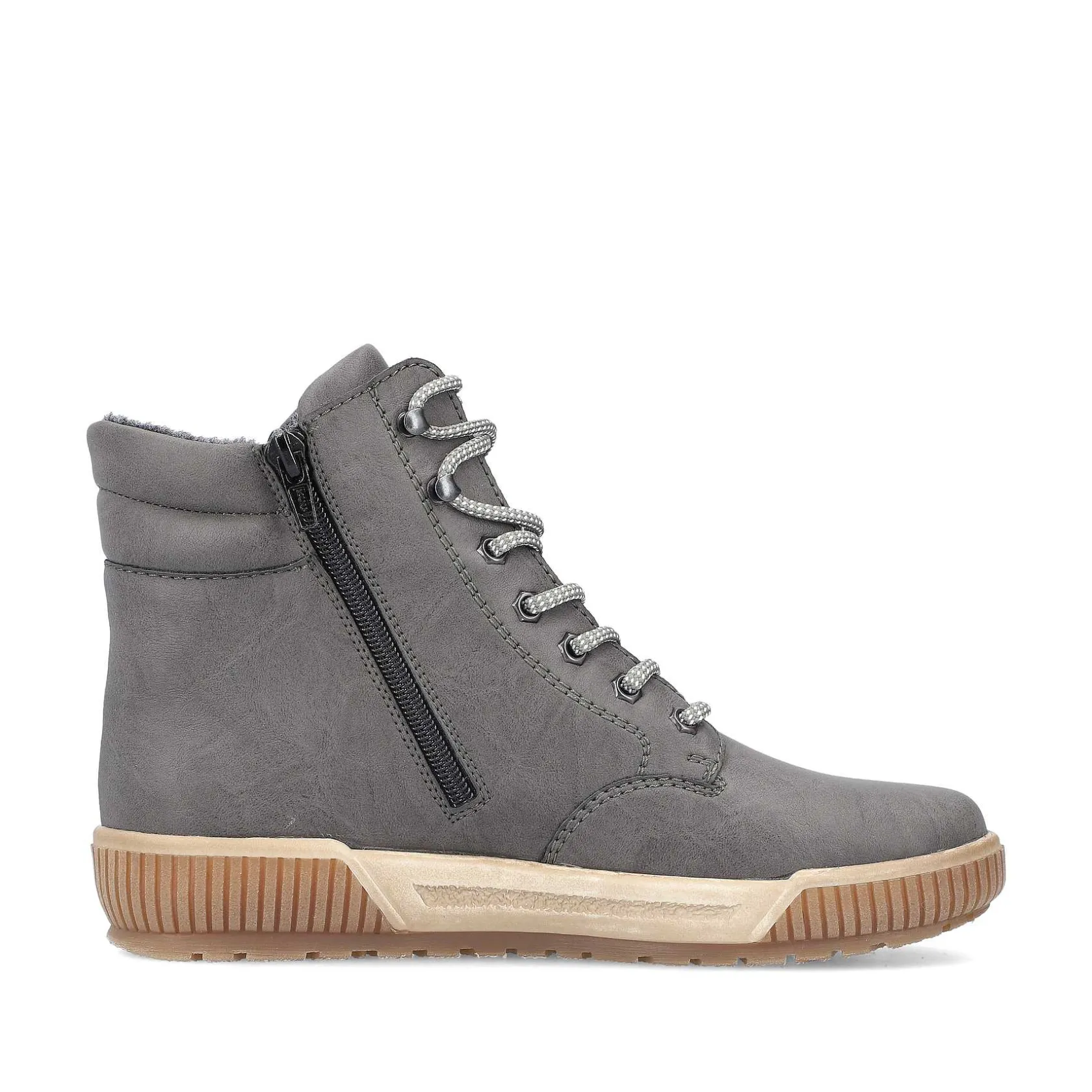 Rieker Ankle Boots & Boots-Women'S Corded Boots Moon Grey