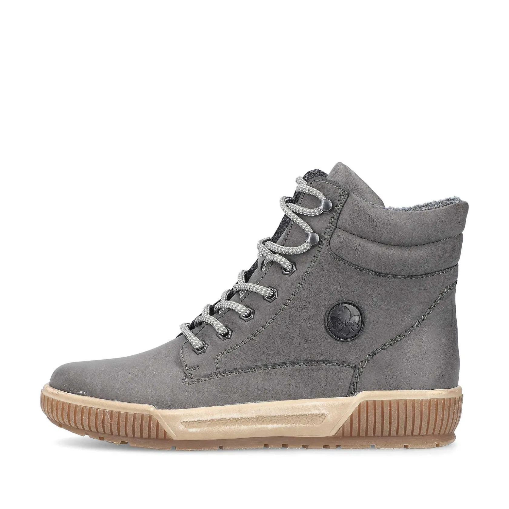Rieker Ankle Boots & Boots-Women'S Corded Boots Moon Grey