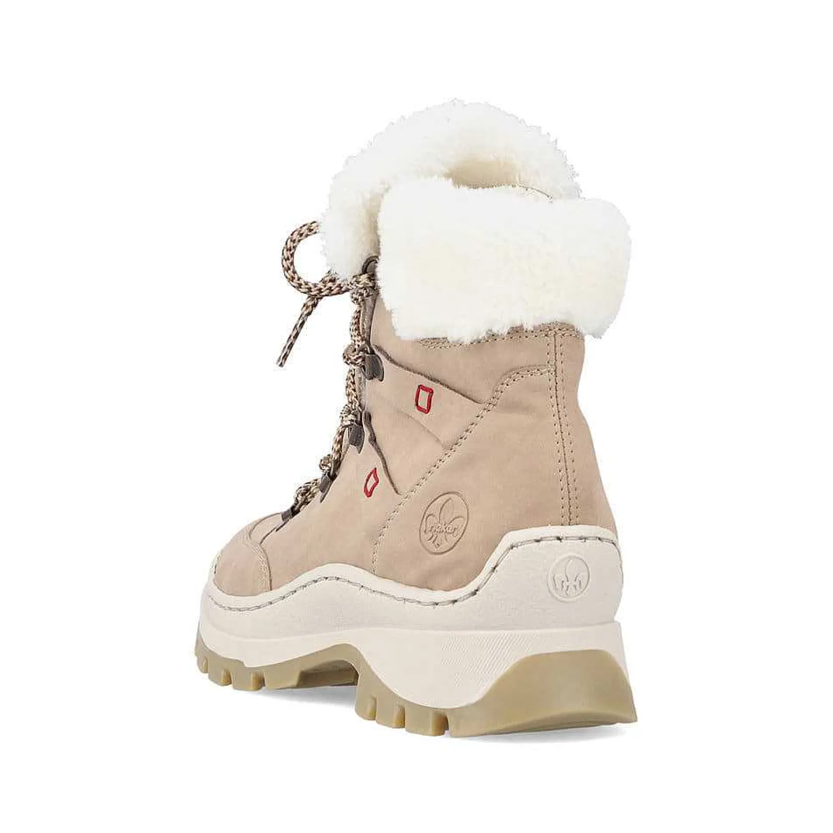 Rieker Ankle Boots & Boots-Women'S Corded Boots Cream Beige
