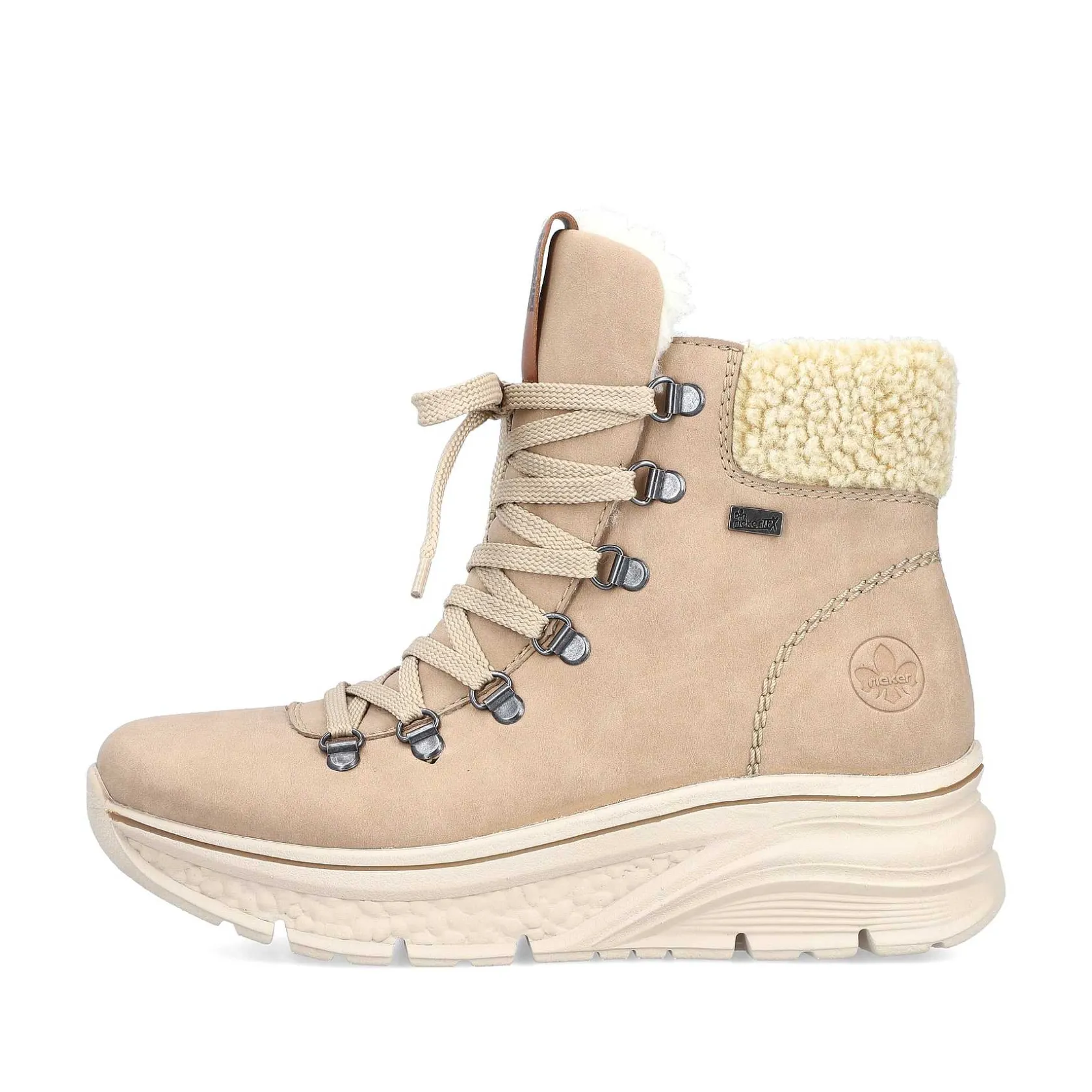 Rieker Ankle Boots & Boots-Women'S Corded Boots Sand Beige