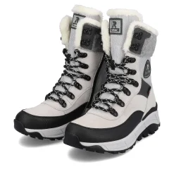 Rieker Ankle Boots & Boots-Women'S Corded Boots Creamy-White Black