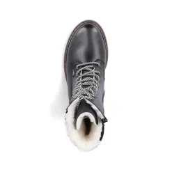 Rieker Ankle Boots & Boots-Women'S Corded Boots Deep Black