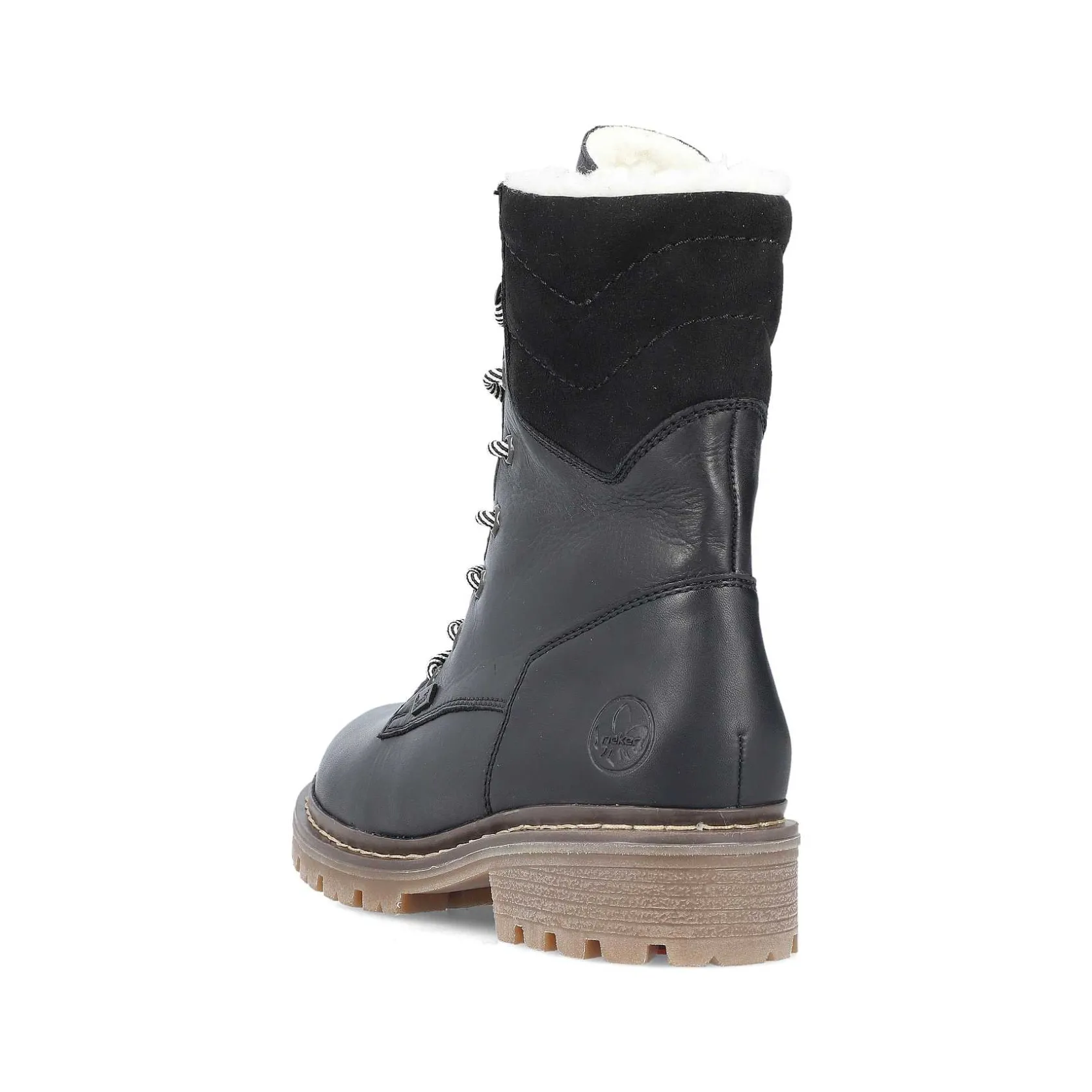 Rieker Ankle Boots & Boots-Women'S Corded Boots Deep Black