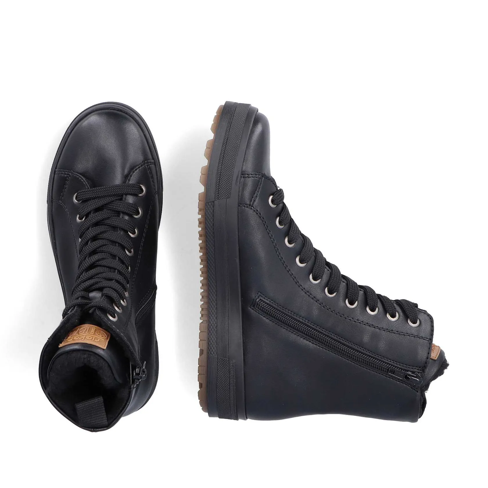 Rieker Ankle Boots & Boots-Women'S Corded Boots Deep Black