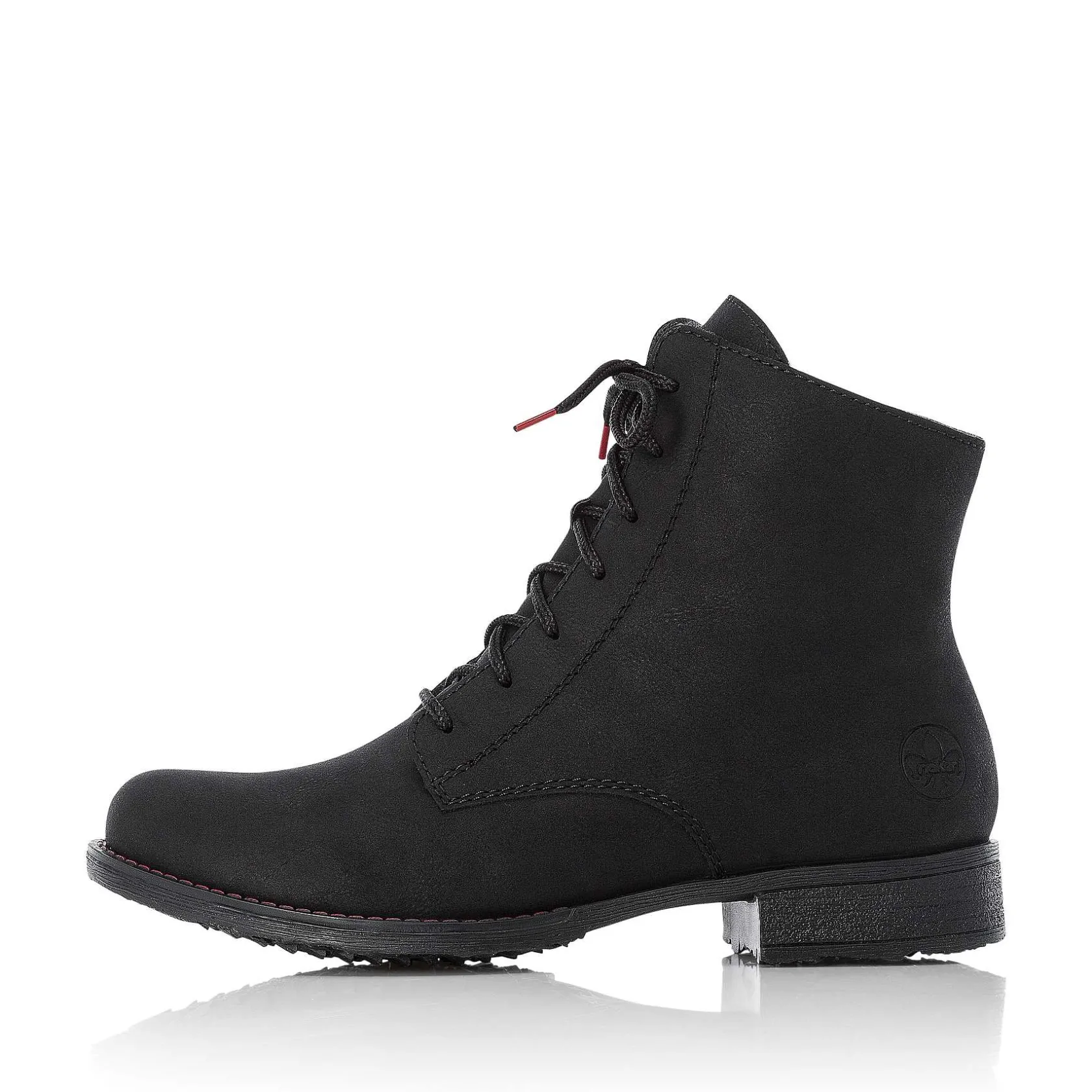 Rieker Ankle Boots & Boots-Women'S Corded Boots Graphite Black