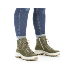 Rieker Ankle Boots & Boots-Women'S Corded Boots Leaf Green