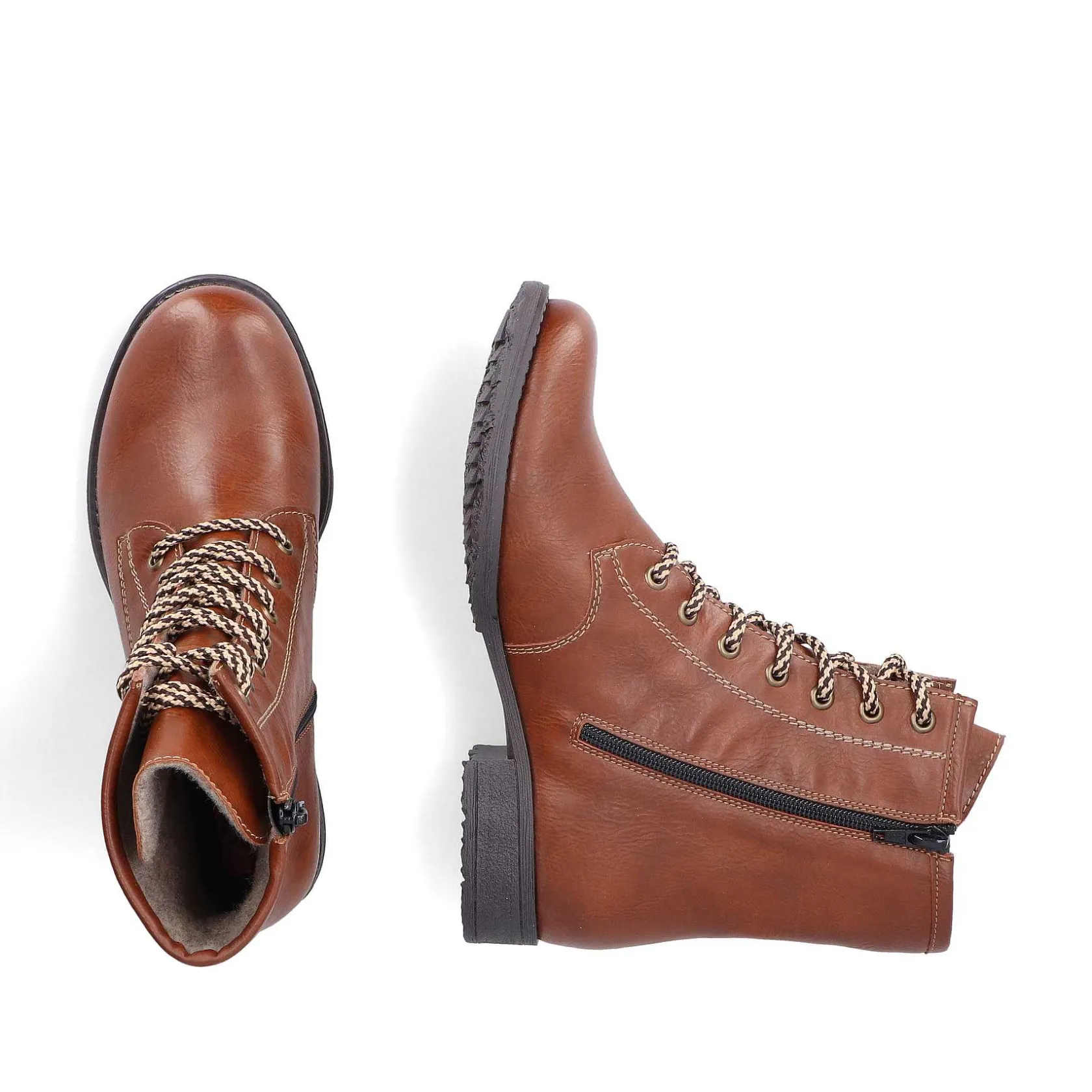 Rieker Ankle Boots & Boots-Women'S Corded Boots Fox Brown