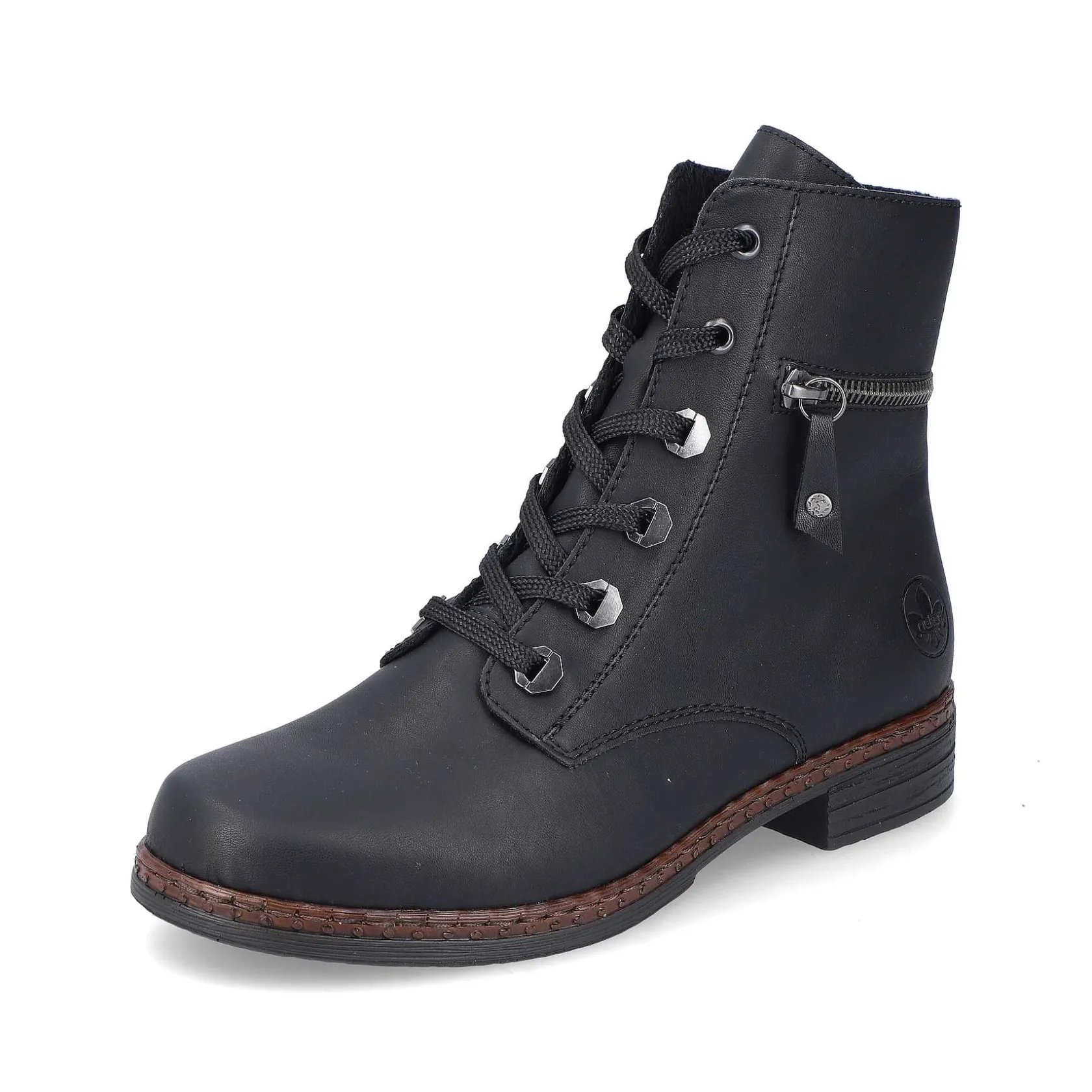 Rieker Ankle Boots & Boots-Women'S Corded Boots Night Black