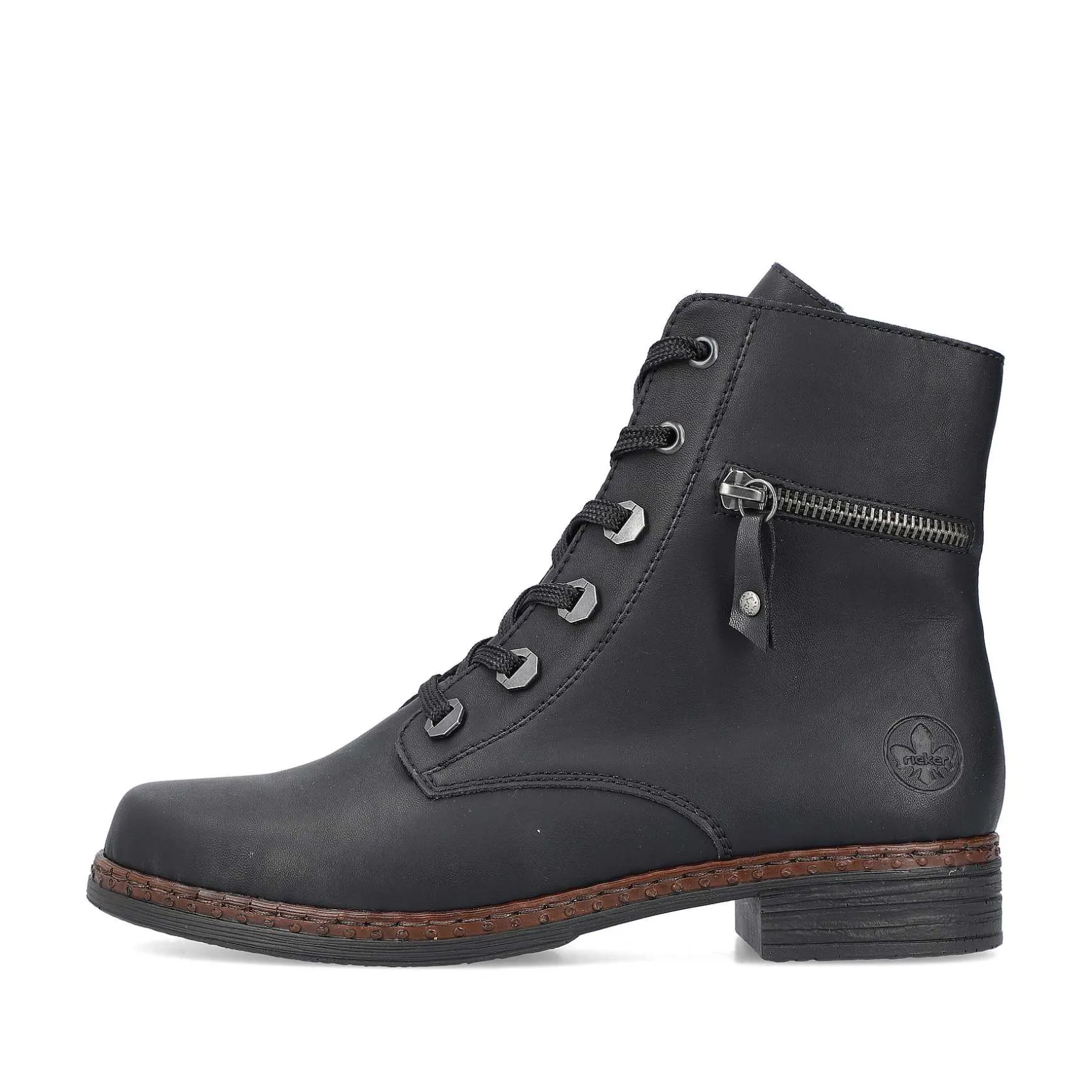 Rieker Ankle Boots & Boots-Women'S Corded Boots Night Black