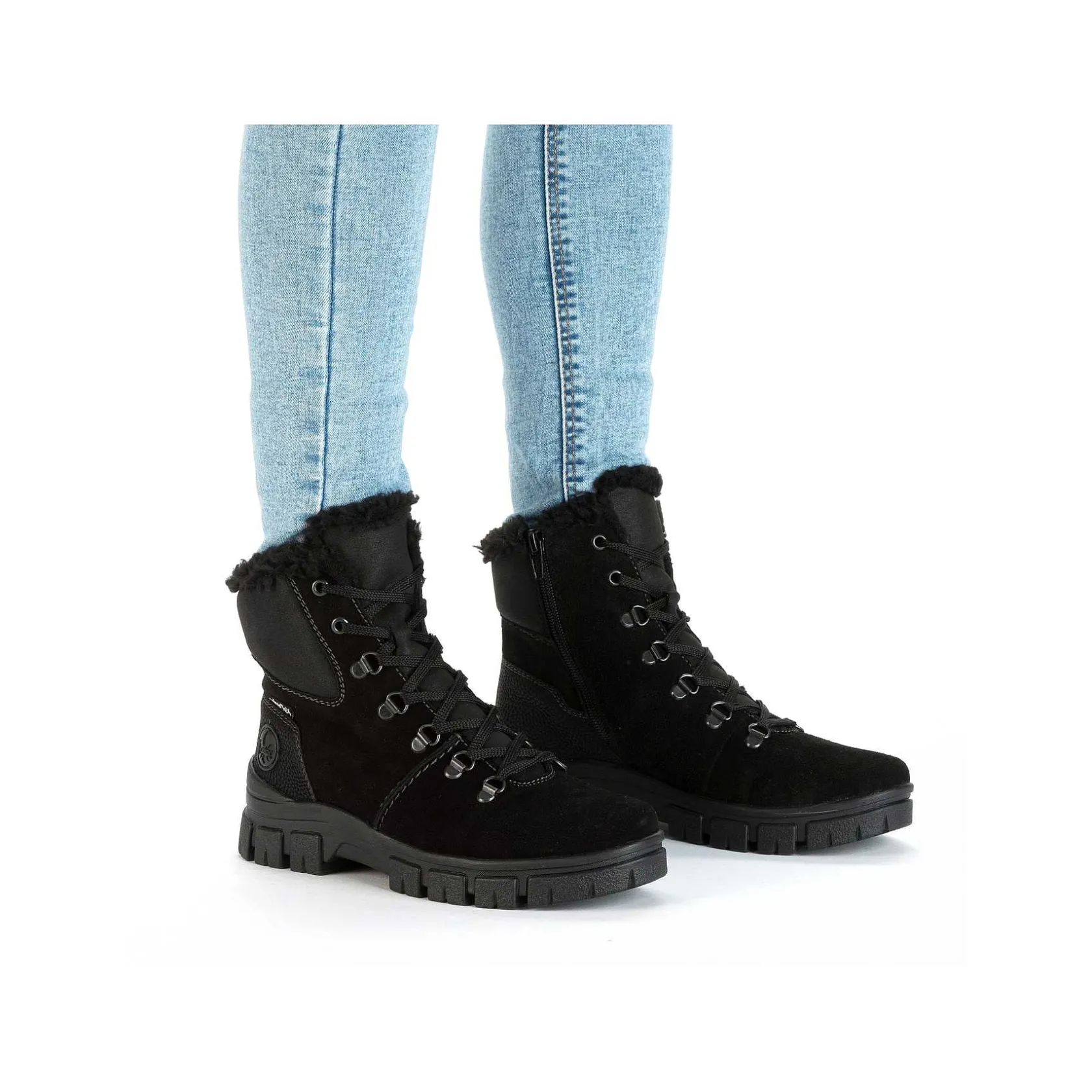 Rieker Ankle Boots & Boots-Women'S Corded Boots Night Black