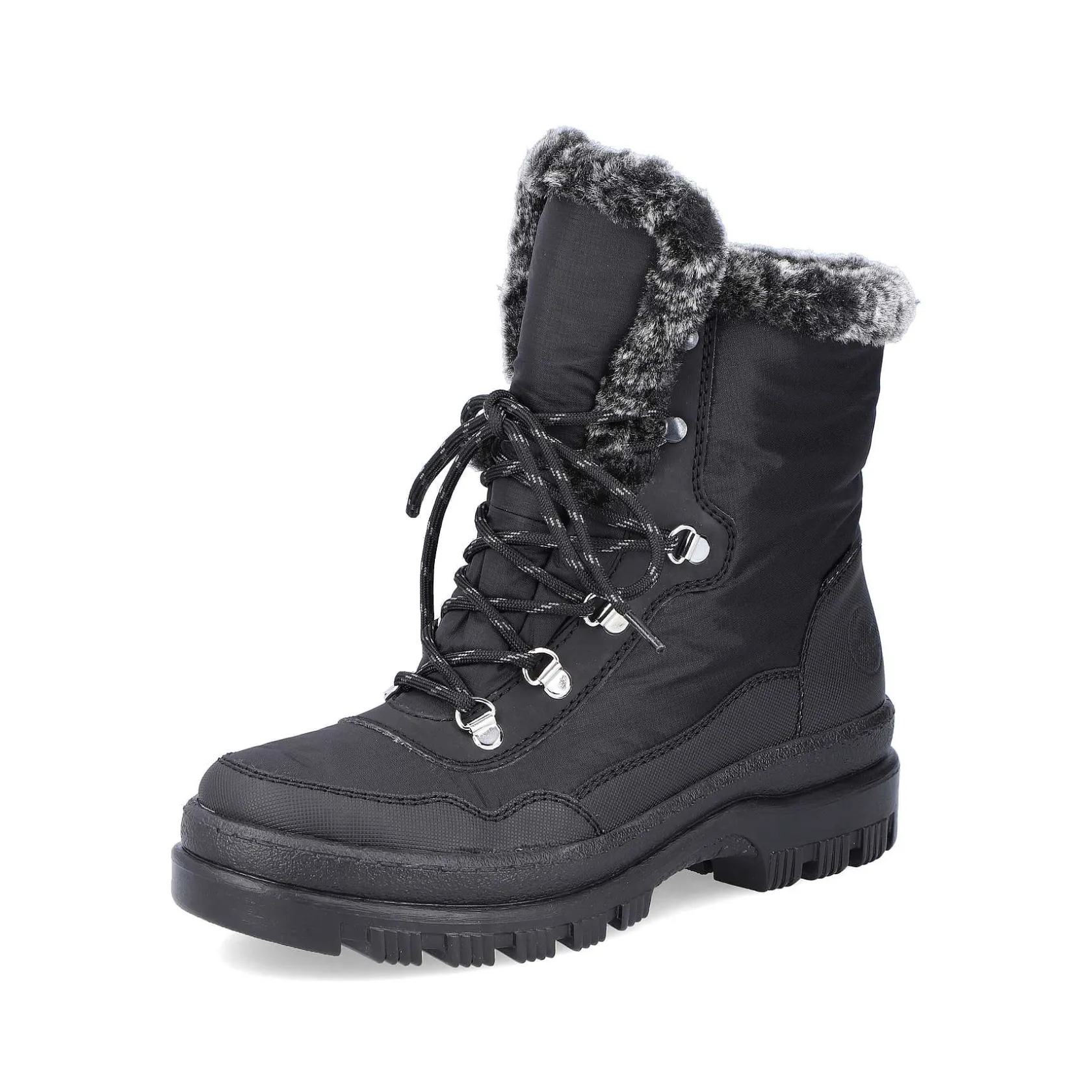 Rieker Ankle Boots & Boots-Women'S Corded Boots Deep Black