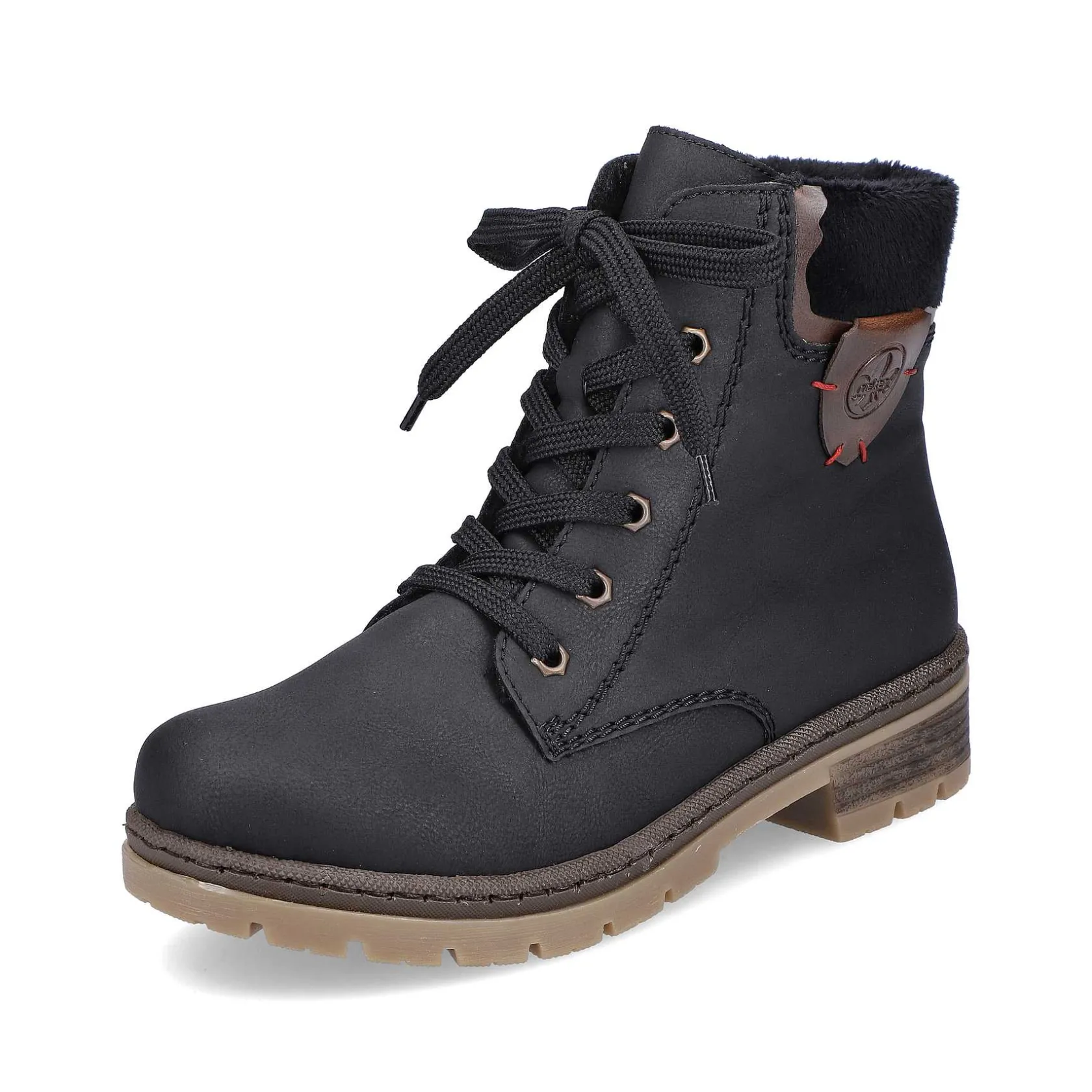 Rieker Ankle Boots & Boots-Women'S Corded Boots Graphite Black