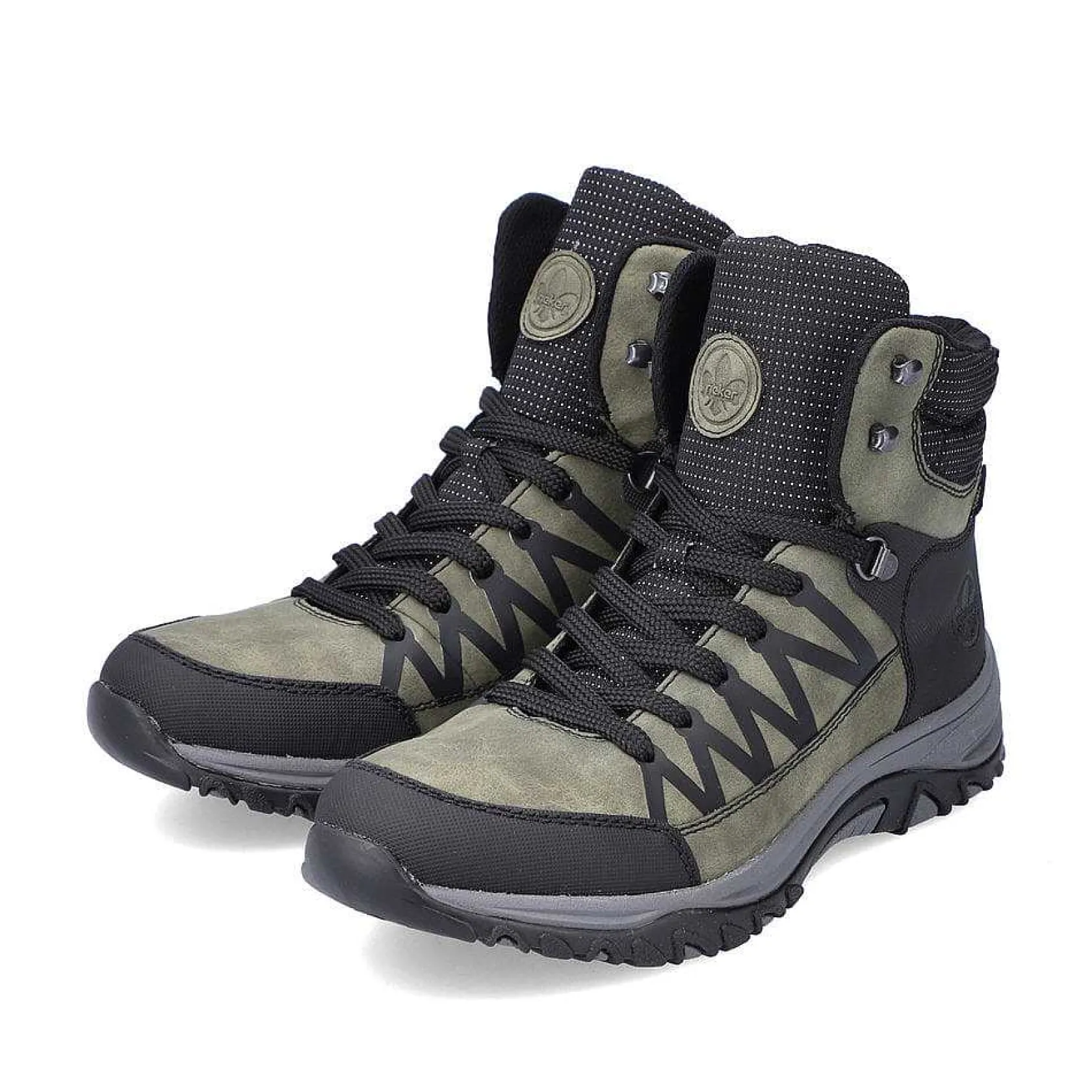 Rieker Ankle Boots & Boots-Women'S Corded Boots Khaki Green