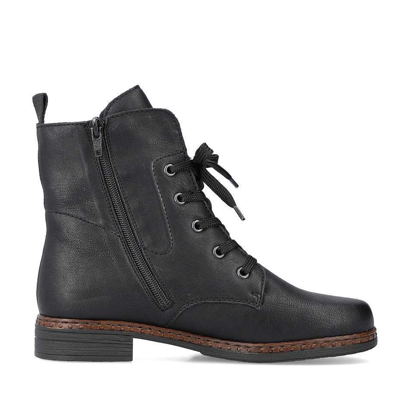 Rieker Ankle Boots & Boots-Women'S Corded Boots Deep Black