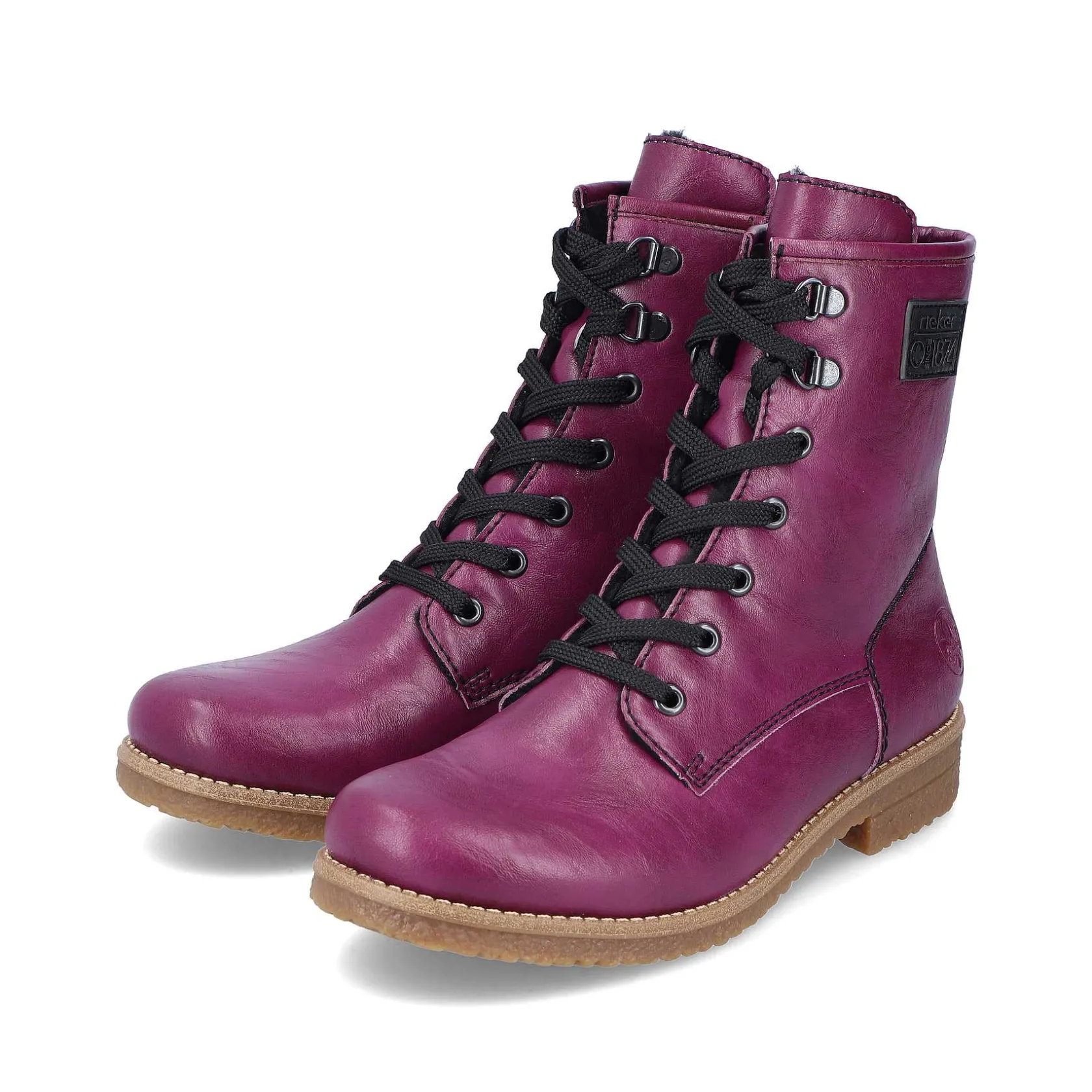 Rieker Ankle Boots & Boots-Women'S Corded Boots Eggplant