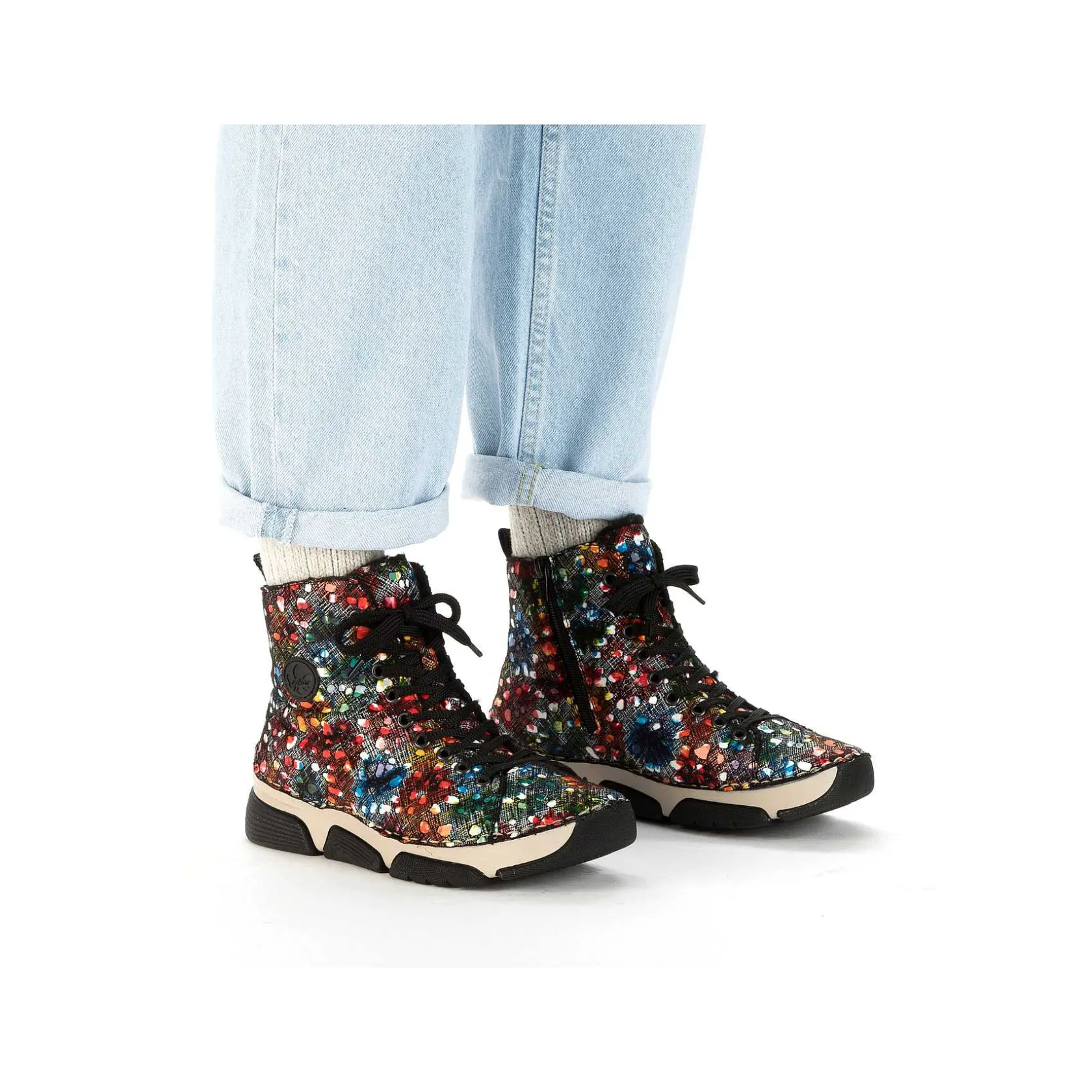 Rieker Ankle Boots & Boots-Women'S Corded Boots Multi