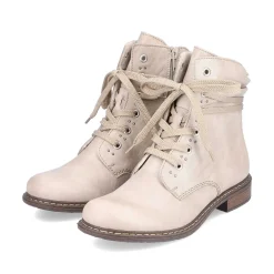 Rieker Ankle Boots & Boots-Women'S Corded Boots Vanilla Beige