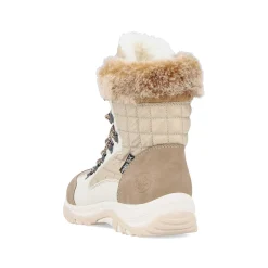 Rieker Ankle Boots & Boots-Women'S Corded Boots Brown Beige