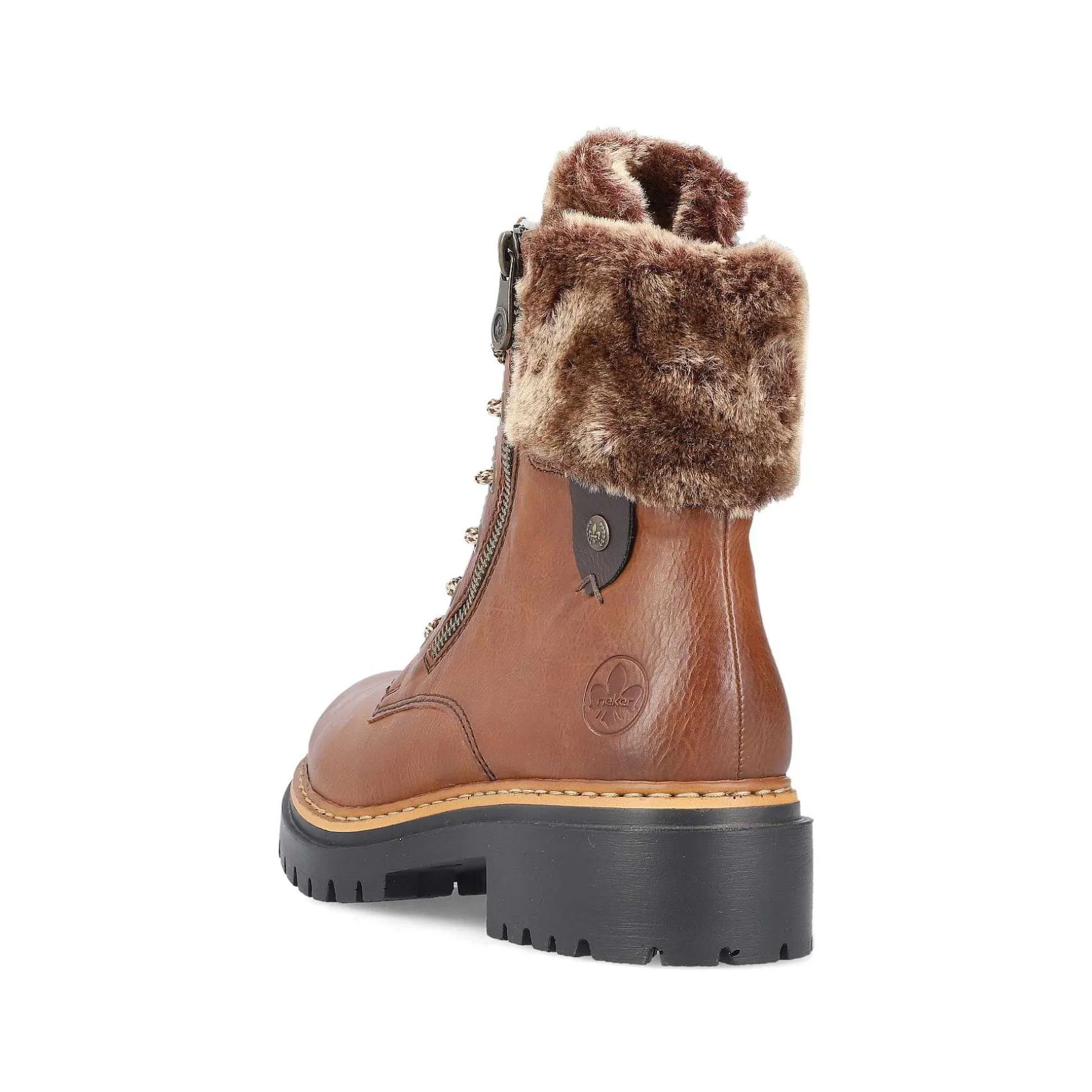 Rieker Ankle Boots & Boots-Women'S Corded Boots Chestnut Brown
