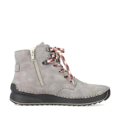 Rieker Ankle Boots & Boots-Women'S Corded Boots Moon Grey