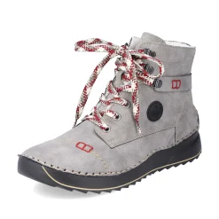 Rieker Ankle Boots & Boots-Women'S Corded Boots Moon Grey