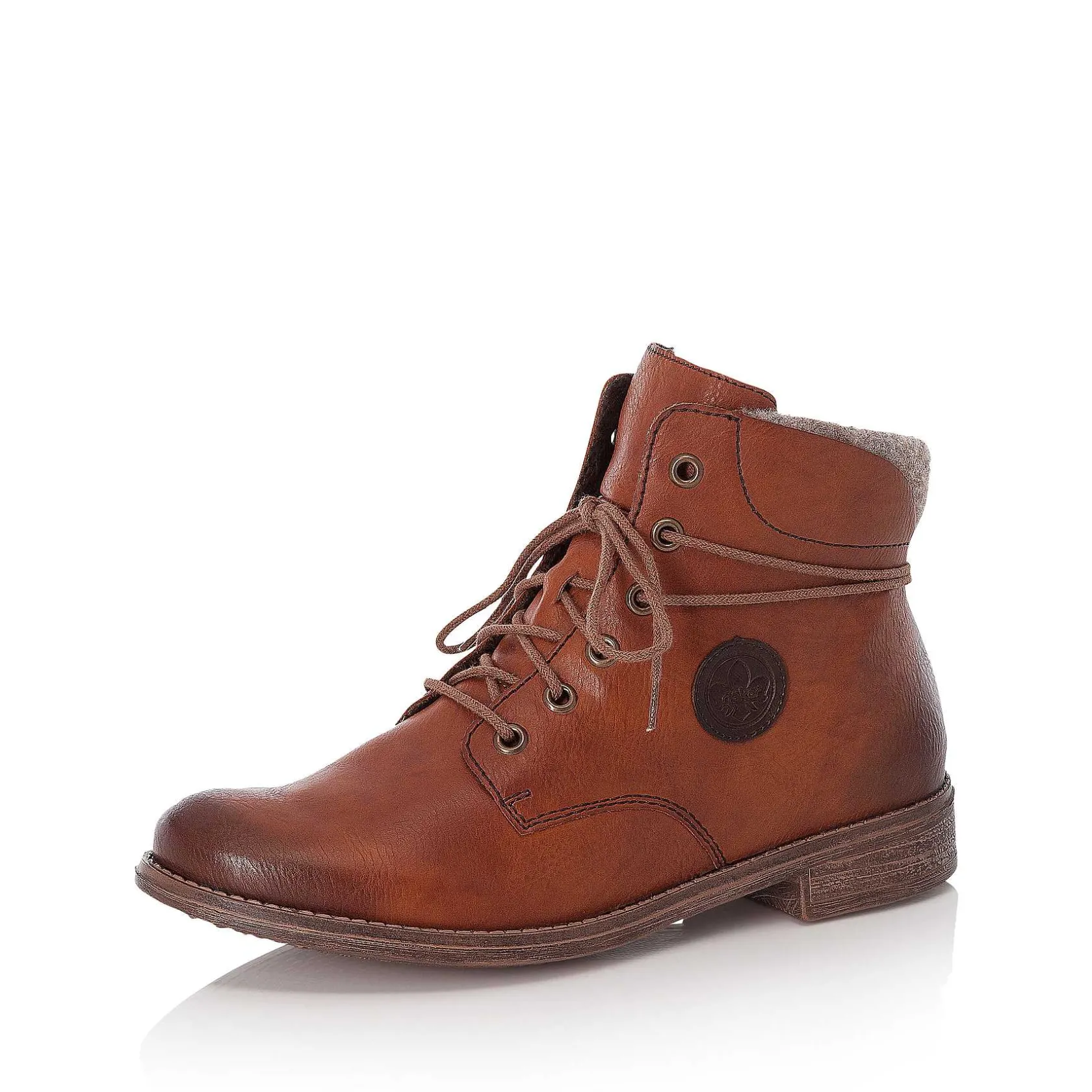 Rieker Ankle Boots & Boots-Women'S Corded Boots Cinnamon Brown
