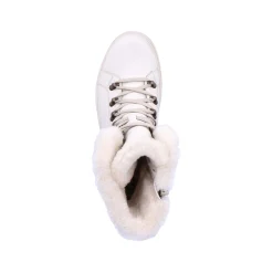 Rieker Sporty Styles-Women'S Corded Boots Frost White