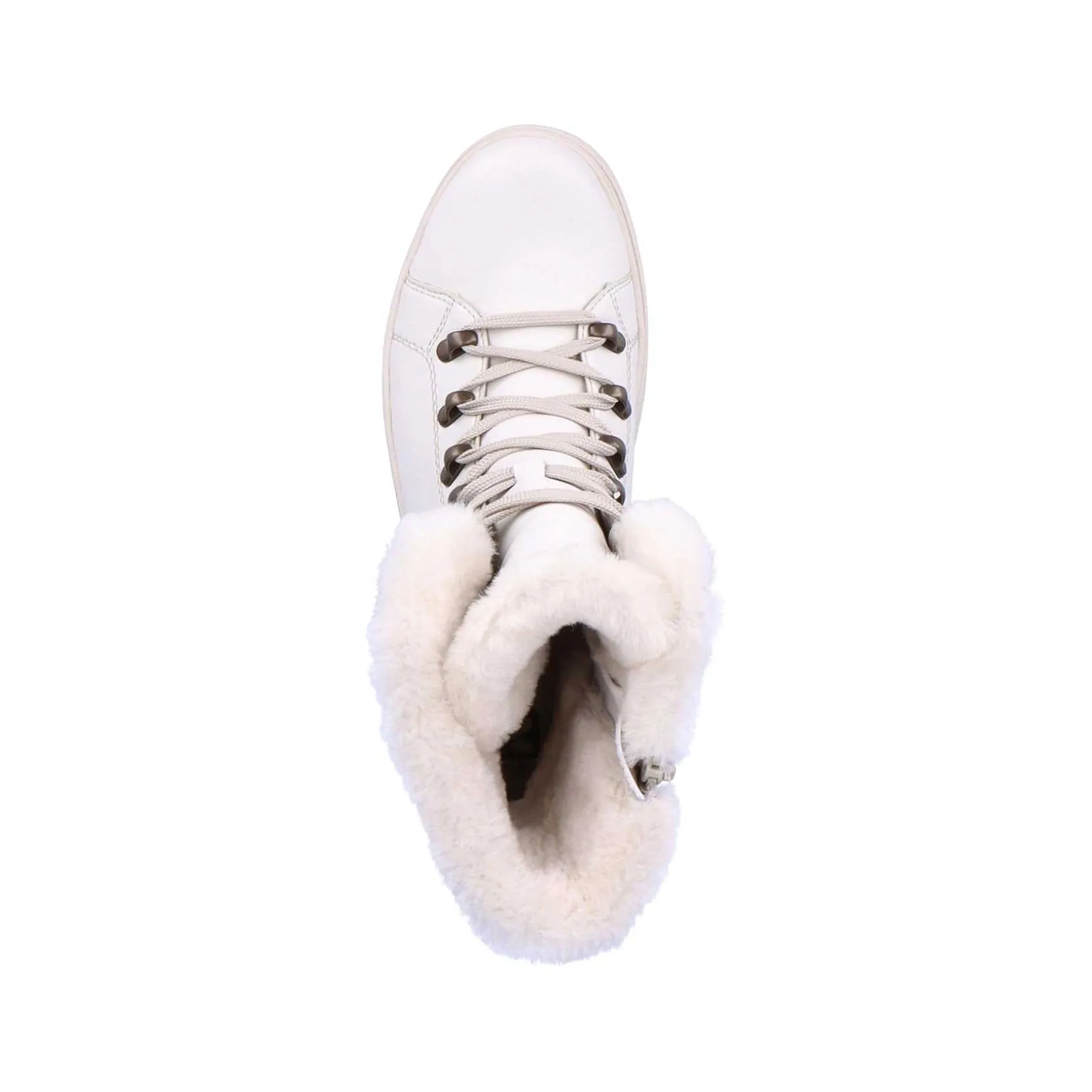 Rieker Sporty Styles-Women'S Corded Boots Frost White