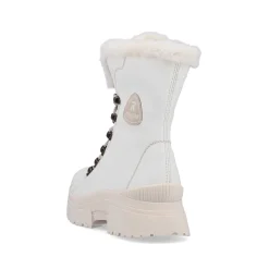 Rieker Sporty Styles-Women'S Corded Boots Frost White