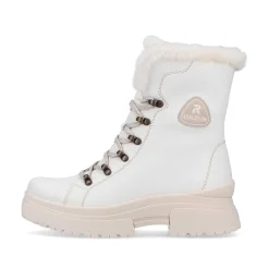 Rieker Sporty Styles-Women'S Corded Boots Frost White