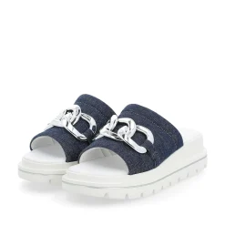 Rieker Mules & Slippers-Women'S Denim Mules