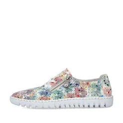 Rieker Low Shoes & Slippers-Women'S Floral Lace-Up Shoes
