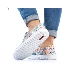 Rieker Low Shoes & Slippers-Women'S Floral Lace-Up Shoes