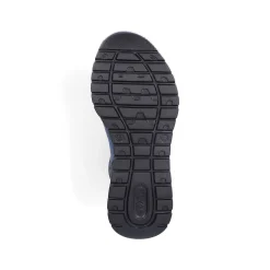 Rieker Sneakers-Women'S High Sneaker Asphalt Black-Ocean Blue
