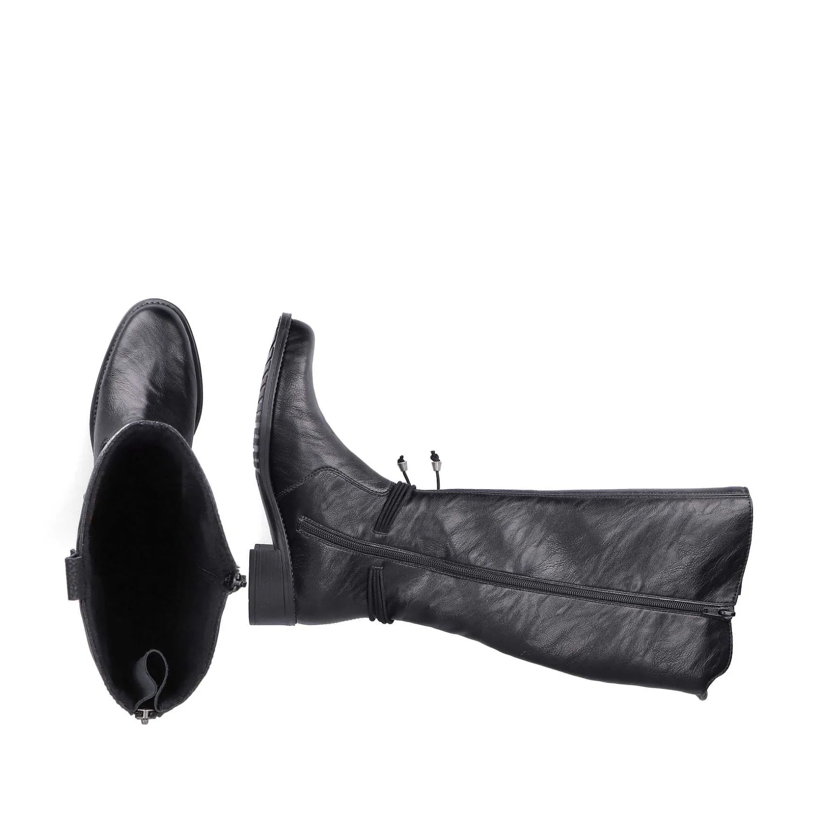 Rieker Ankle Boots & Boots-Women'S High-Shaft Boots Deep Black