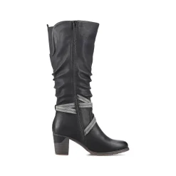 Rieker Ankle Boots & Boots-Women'S High-Shaft Boots Deep Black