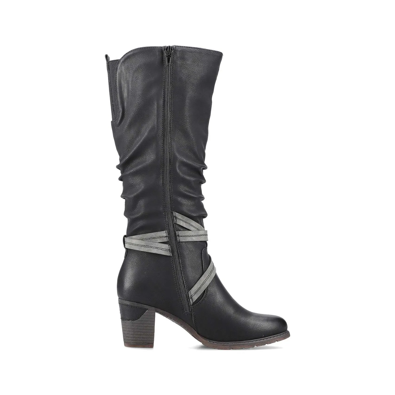 Rieker Ankle Boots & Boots-Women'S High-Shaft Boots Deep Black