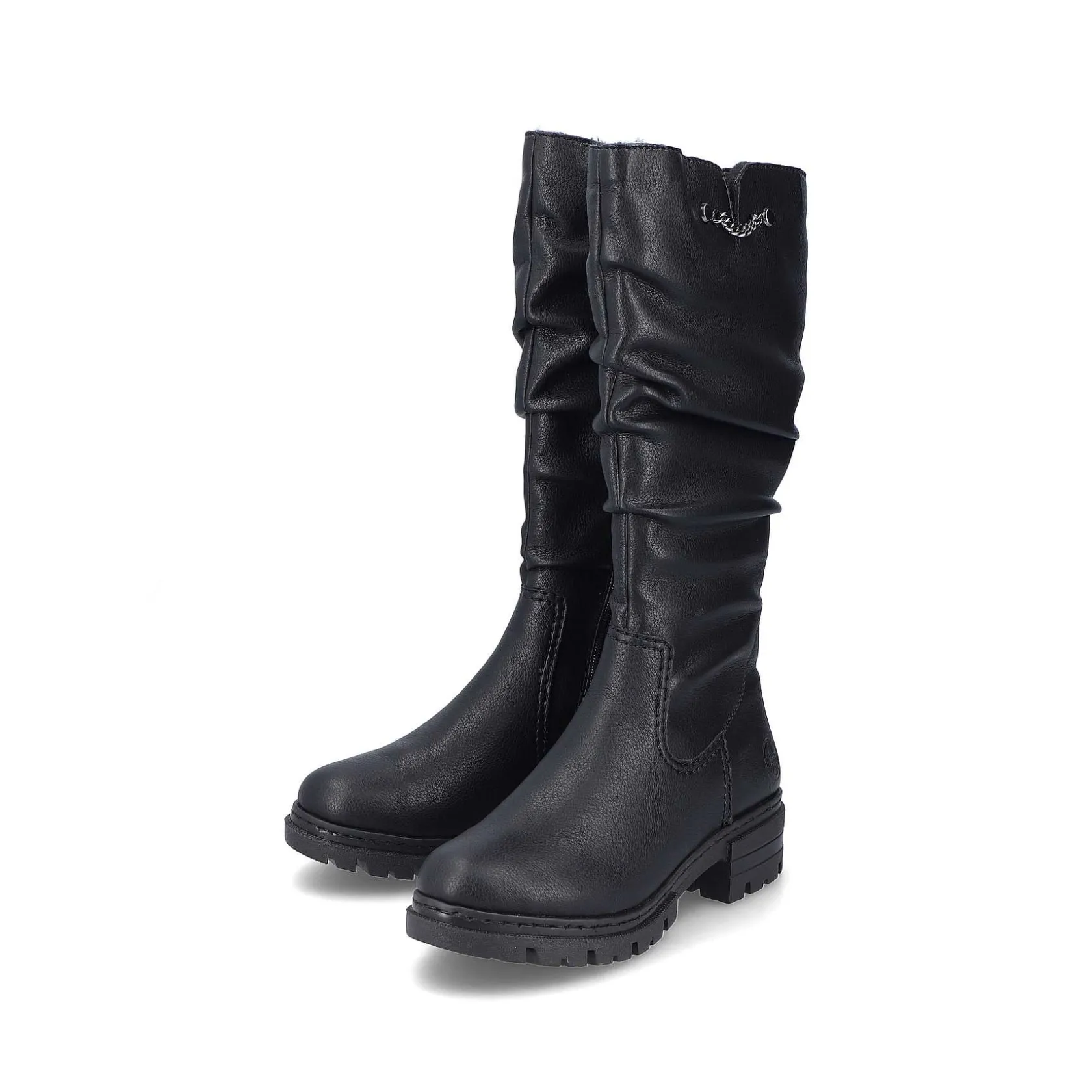 Rieker Ankle Boots & Boots-Women'S High-Shaft Boots Night Black